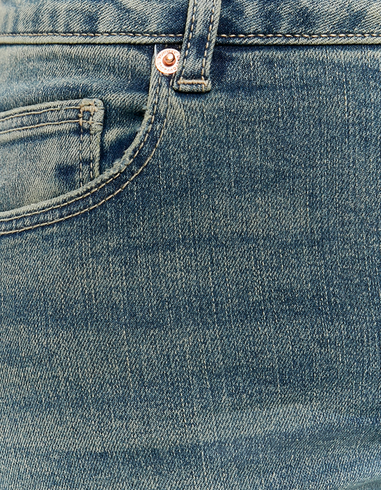 TALLY WEiJL, Jean Flare Taille Basse Bleu for Women