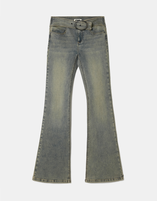 TALLY WEiJL, Jeans Bootcut Blu for Women