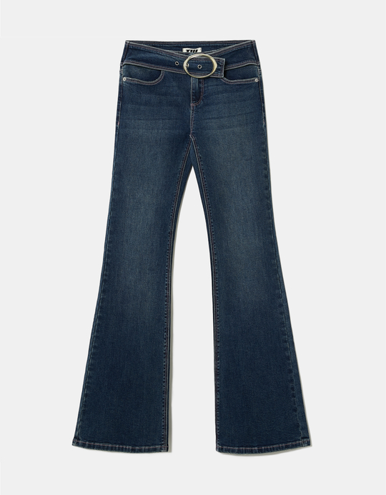 TALLY WEiJL, Jeans Bootcut Blu for Women