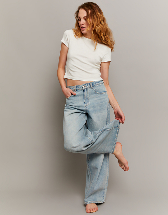 TALLY WEiJL, Jeans Baggy a Vita Media for Women
