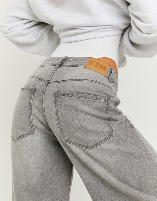 TALLY WEiJL, Mid Waist Skater Jeans for Women