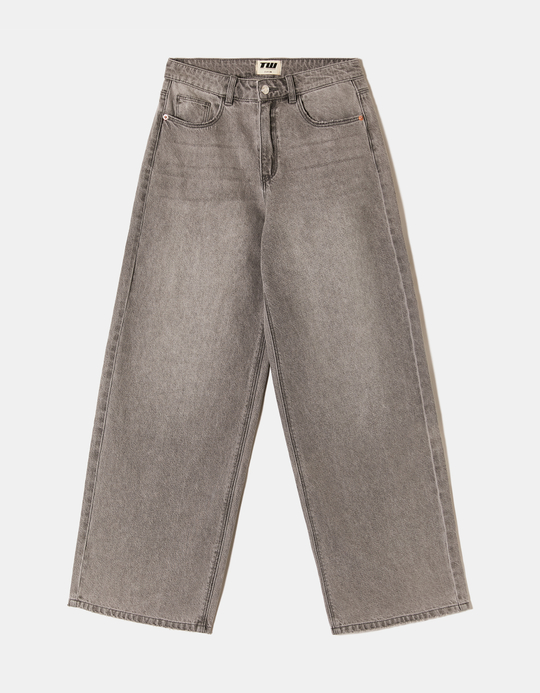 TALLY WEiJL, Mid Waist Skater Jeans for Women