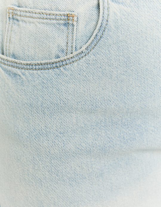 TALLY WEiJL, Jeans Baggy a Vita Media con Strappi for Women