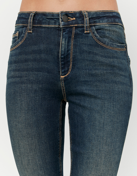 TALLY WEiJL, Blaue Dark Wash Skinny Jeans for Women