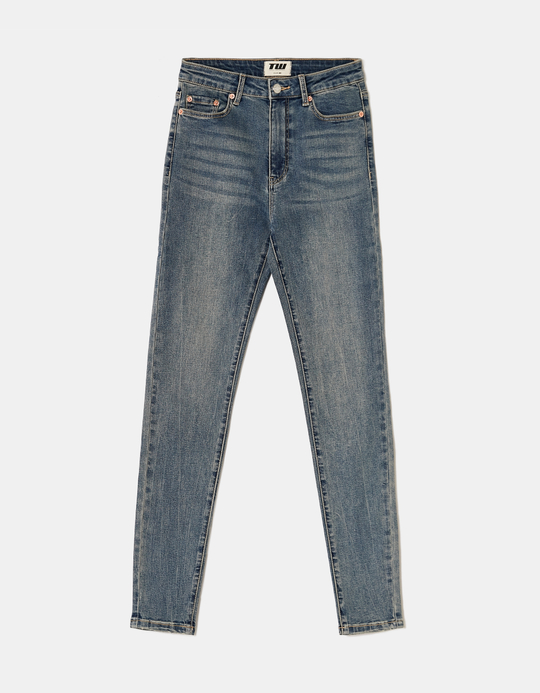 TALLY WEiJL, Jeans Skinny A Vita Alta for Women