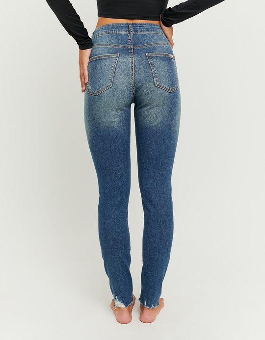 TALLY WEiJL, Blaue High WaistSkinny Jeans for Women