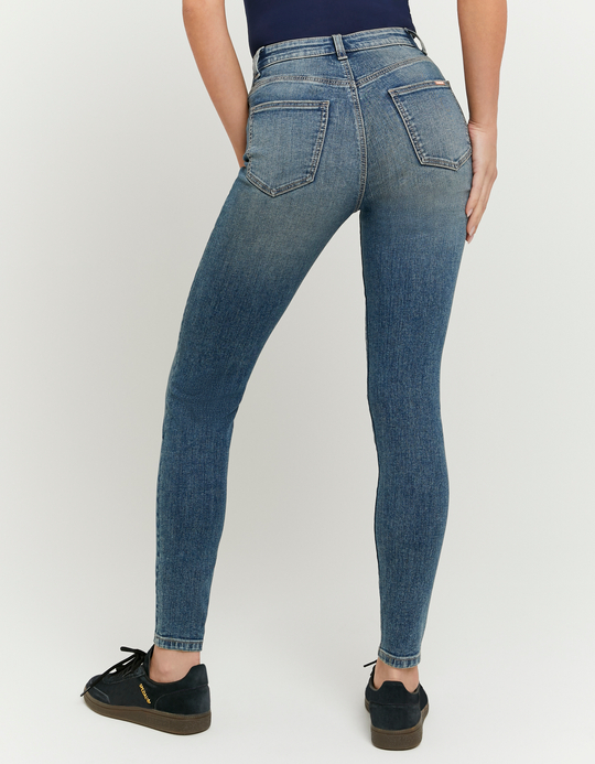 TALLY WEiJL, Jeans skinny blu a vita alta for Women