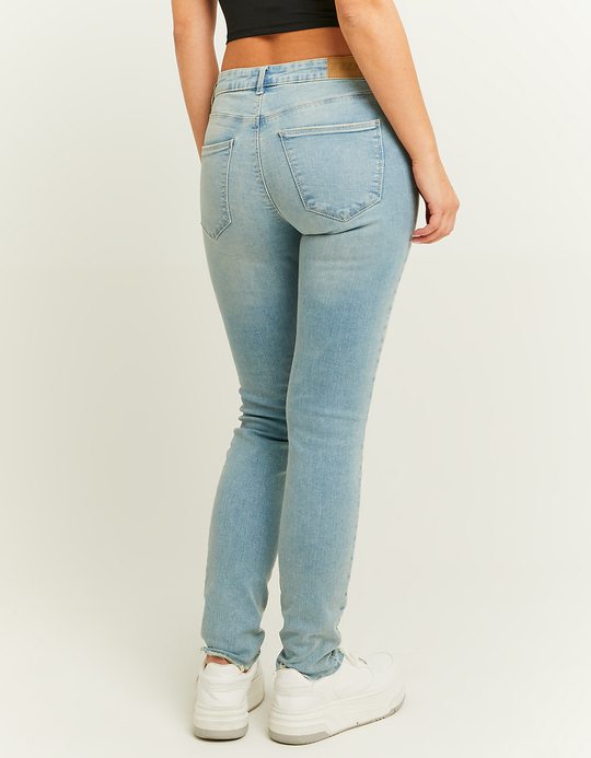 TALLY WEiJL, Jean Skinny Bleu Taille Basse for Women