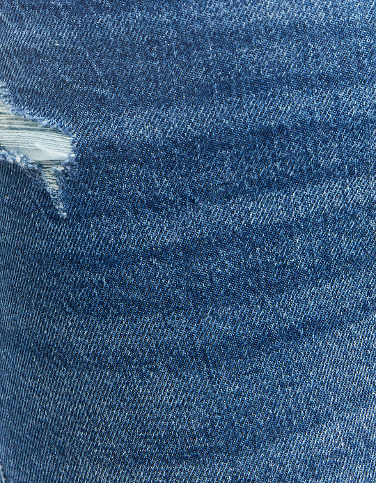 TALLY WEiJL, Jean Mom Bleu Taille Haute for Women