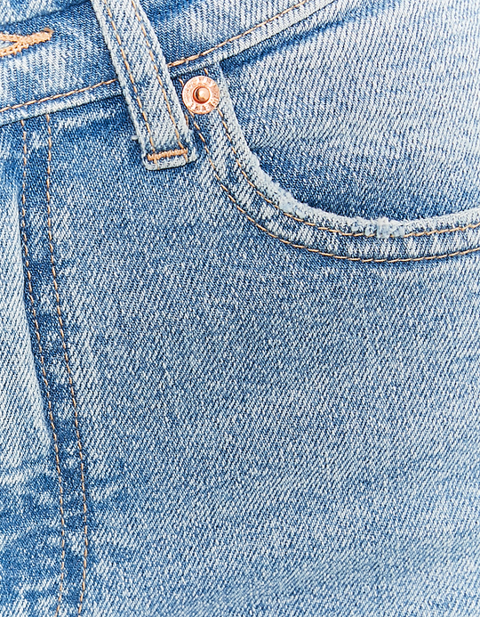 TALLY WEiJL, Blaue High Waist Wide leg Jeans for Women