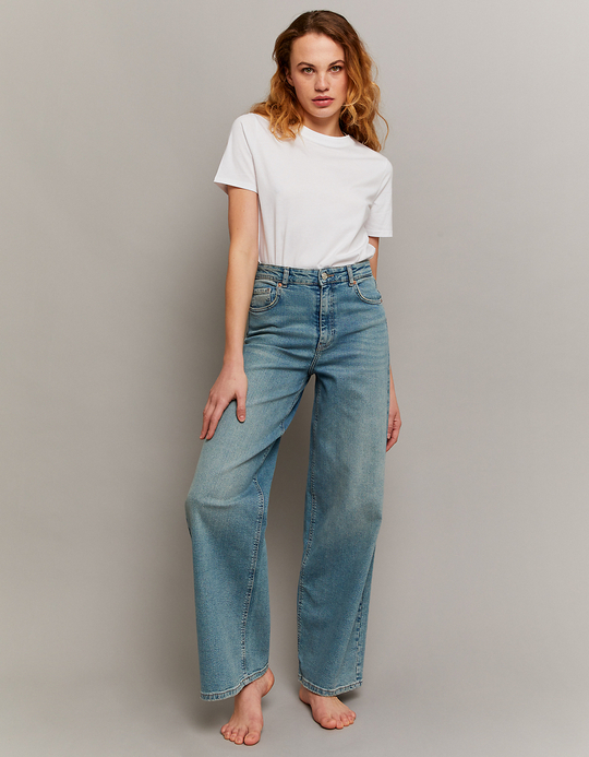 TALLY WEiJL, High Waist Wide Leg Jeans for Women