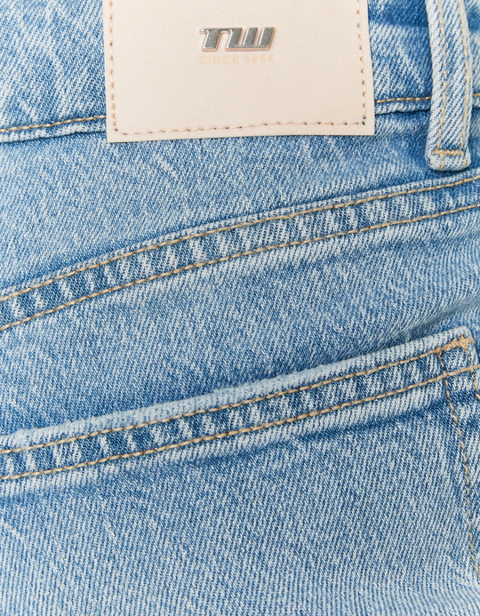 TALLY WEiJL, Jeans Blu Wide-Leg a Vita Media for Women