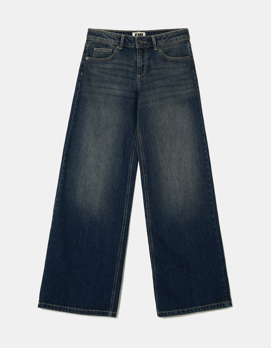 TALLY WEiJL, Blaue Wide Leg Jeans for Women