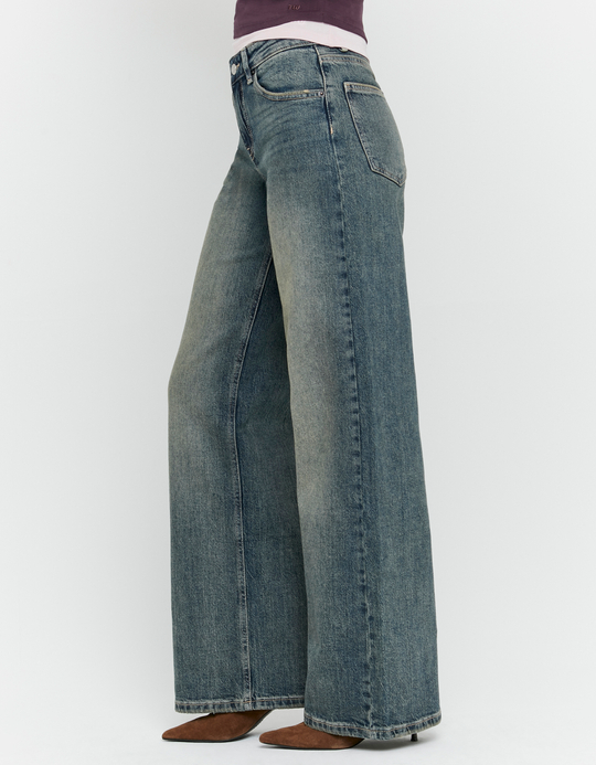 TALLY WEiJL, Jean Wide Leg Bleu for Women
