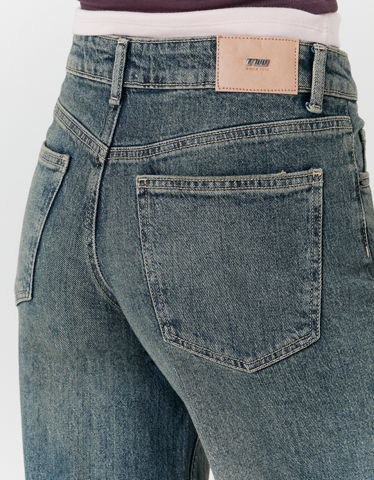 TALLY WEiJL, Jean Wide Leg Bleu for Women