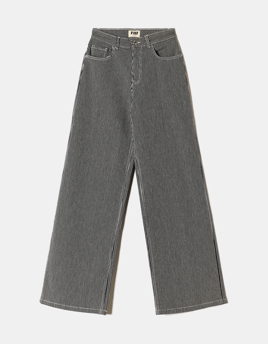 TALLY WEiJL, Jeans Wide Leg a Righe for Women