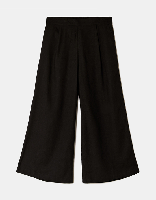 TALLY WEiJL, Black Wide Leg Trousers for Women
