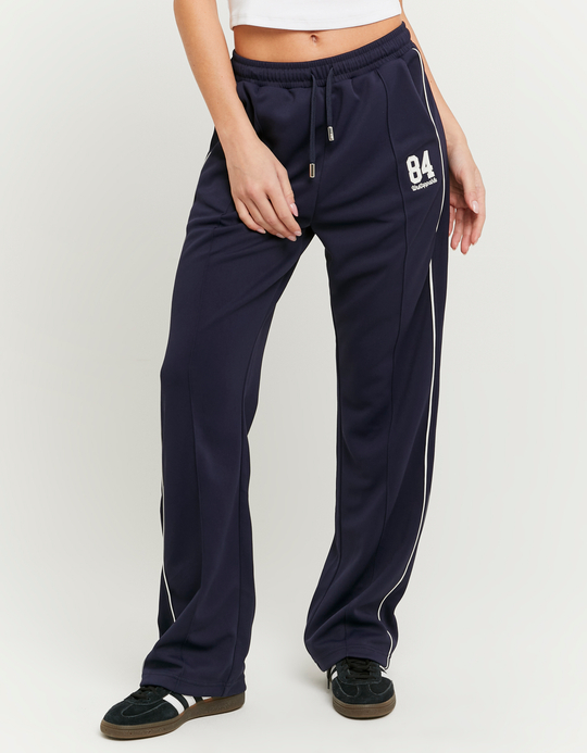 TALLY WEiJL, Pantaloni jogging blu morbidi for Women