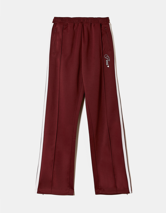 TALLY WEiJL, Joggers Straight Leg Rossi a Vita Elastica for Women