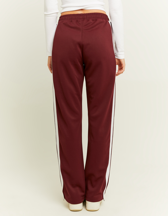 TALLY WEiJL, Joggers Straight Leg Rossi a Vita Elastica for Women