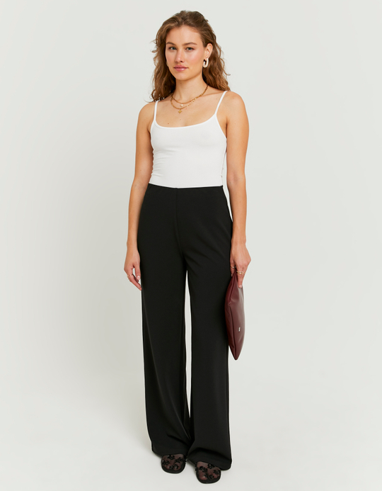 TALLY WEiJL, Schwarze Hose mit weitem Bein for Women