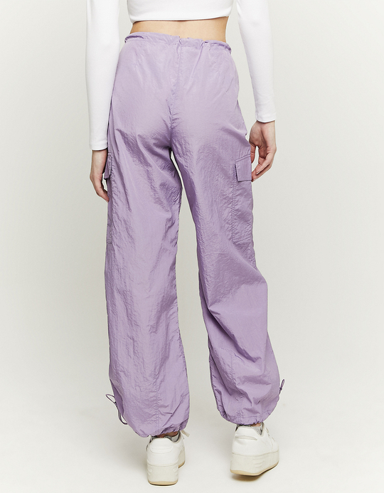 TALLY WEiJL, Pantaloni Parachute  Viola a Vita Media for Women