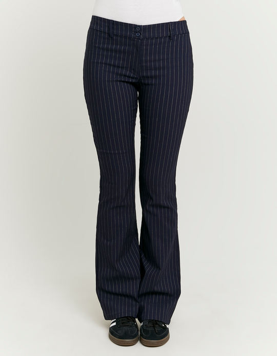 TALLY WEiJL, Blue Flare Tailoring Trousers for Women