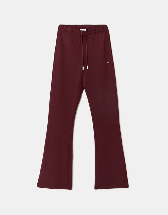 TALLY WEiJL, Burgundy Flare Jogger for Women
