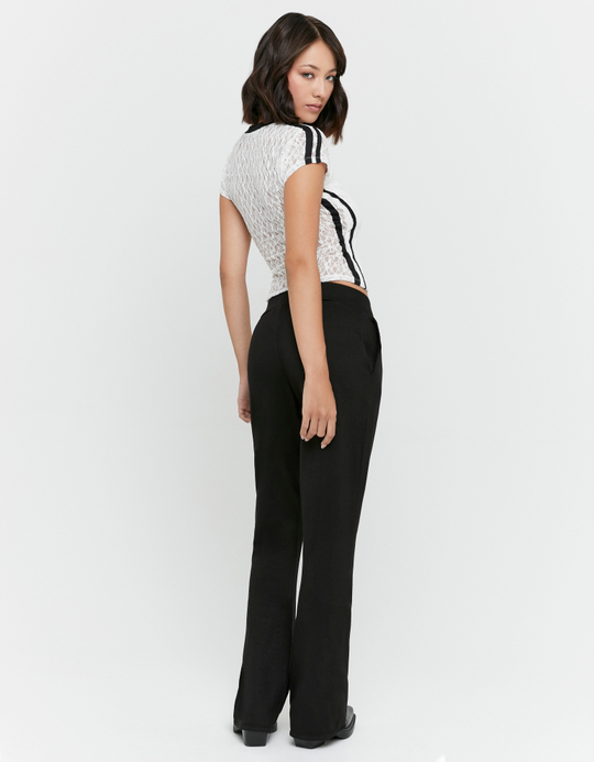 TALLY WEiJL, Black Flared Trousers for Women