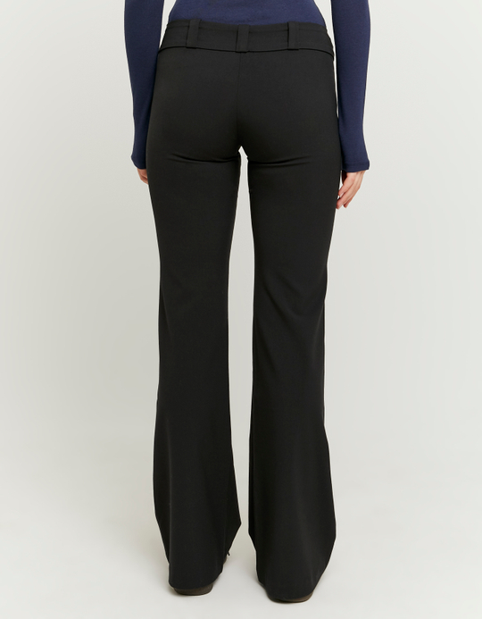 TALLY WEiJL, Schwarze Low Waist Hose for Women