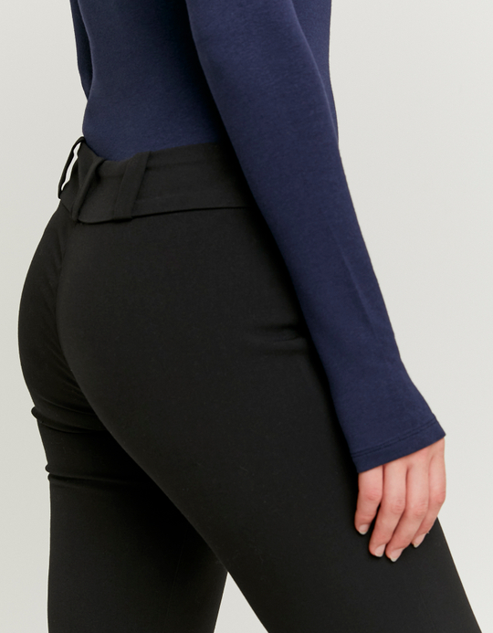 TALLY WEiJL, Schwarze Low Waist Hose for Women