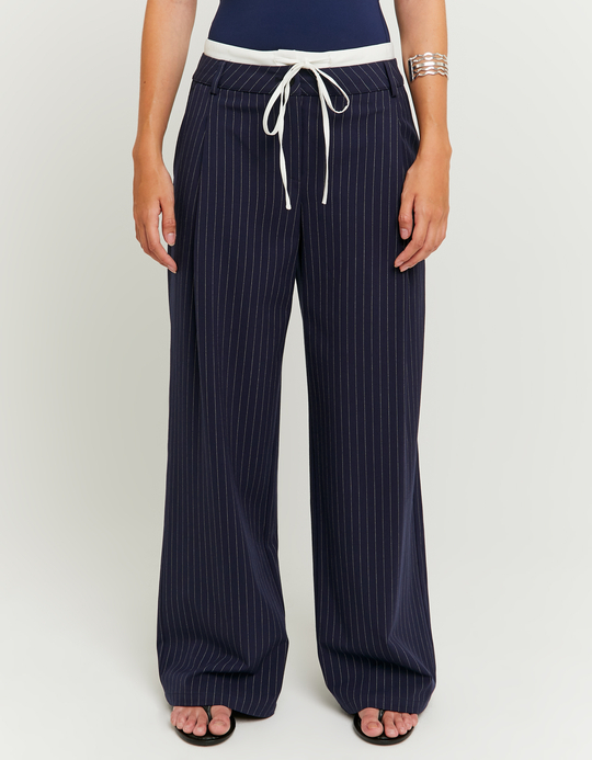 TALLY WEiJL, Wide Leg Mid Waist Hose for Women