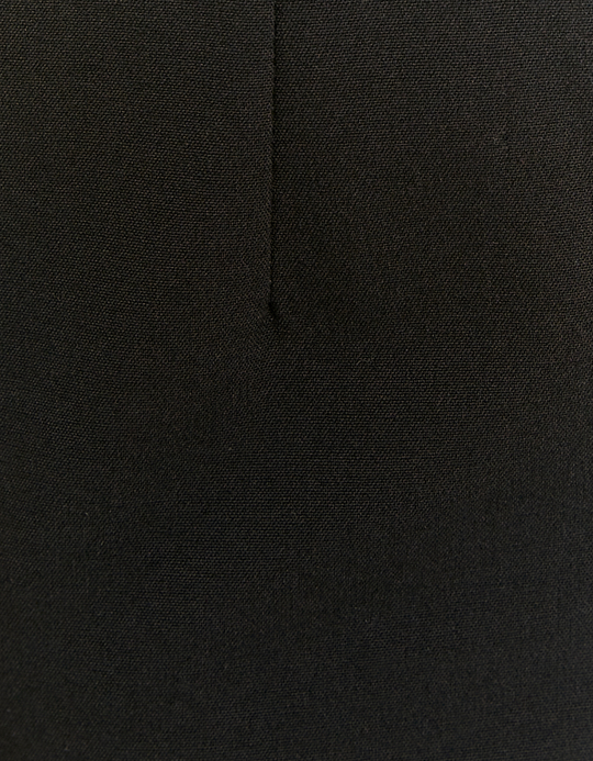 TALLY WEiJL, Black Straight Mid Waist Trousers for Women