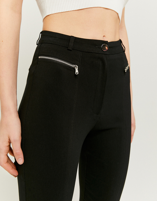 TALLY WEiJL, Pantalon Noir Taille Haute Skinny for Women