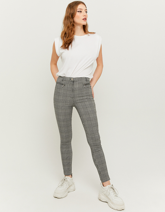 TALLY WEiJL, Black High Waist Skinny Trousers for Women