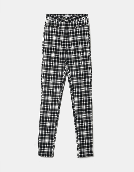 TALLY WEiJL, Weiße High Waist Skinny Hose for Women
