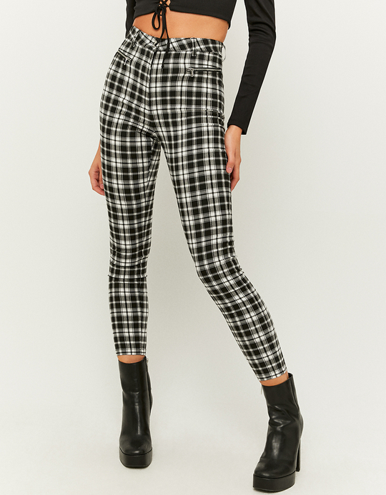 TALLY WEiJL, Weiße High Waist Skinny Hose for Women