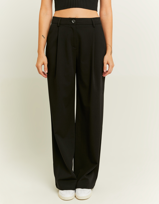 TALLY WEiJL, Schwarze Hose mit weitem Bein for Women