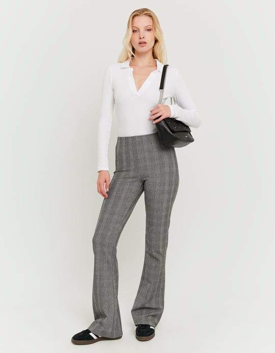 TALLY WEiJL, Graue Bootcut Leggings for Women