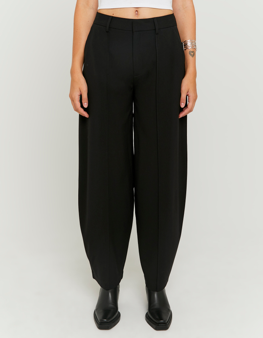 TALLY WEiJL, Black Balloon Tailoring Trousers for Women
