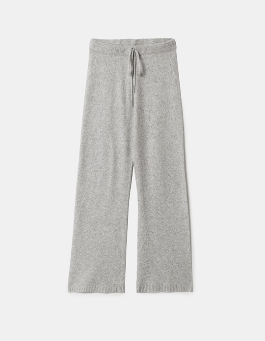 TALLY WEiJL, Pantaloni Grigi Flare a Maglia for Women