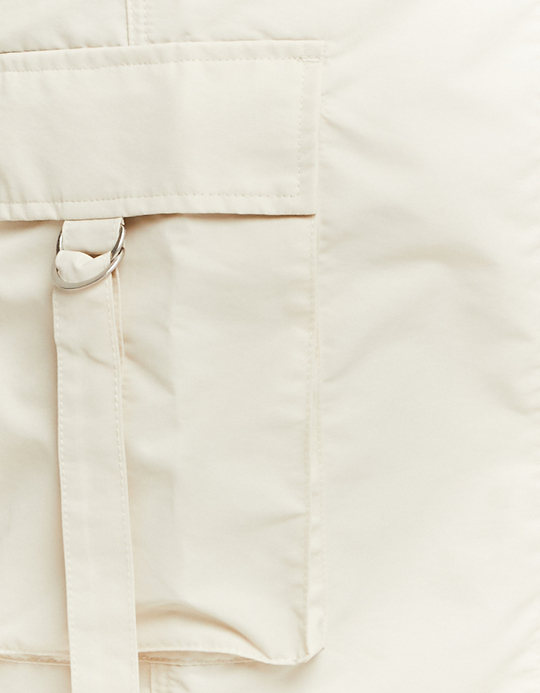 TALLY WEiJL, Pantalon cargo parachute beige for Women