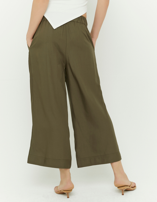 TALLY WEiJL, Khaki Culotte Hose for Women