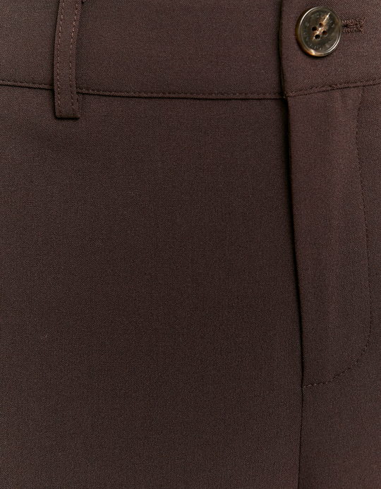 TALLY WEiJL, Pantaloni wide leg marroni for Women