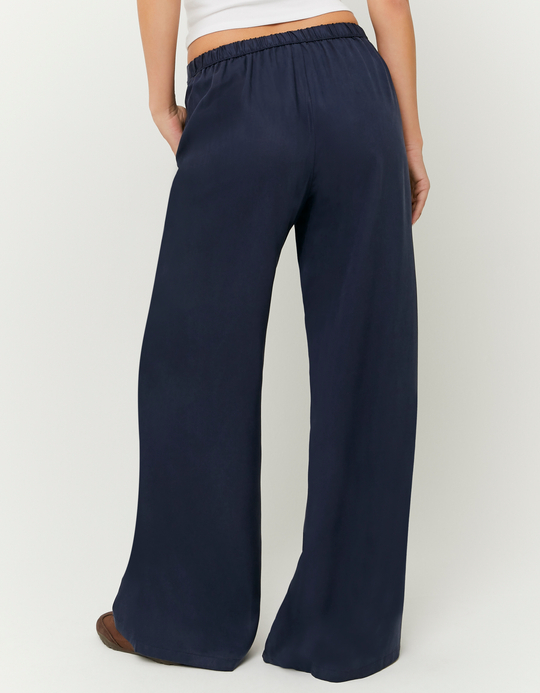 TALLY WEiJL, Pantaloni straight blu a vita media for Women