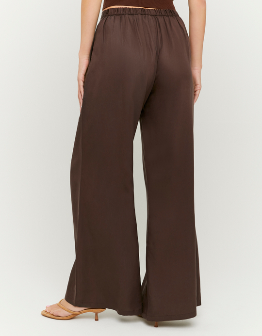 TALLY WEiJL, Braune Mid Waist Straight Hose for Women