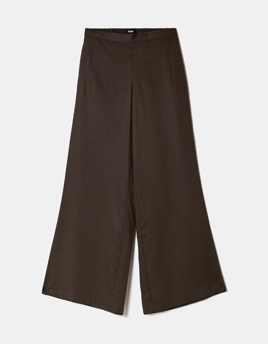 TALLY WEiJL, Braune Mid Waist Straight Hose for Women