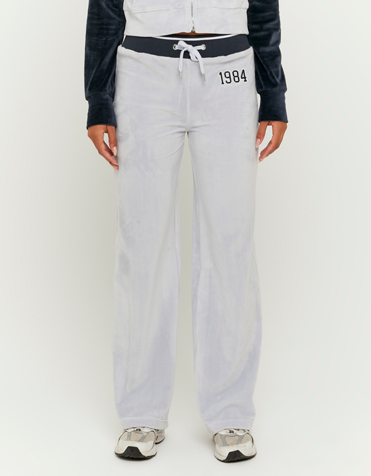 TALLY WEiJL, Blue Velvet Jogger for Women