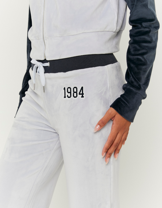 TALLY WEiJL, Pantaloni Jogger In Velluto Blu for Women