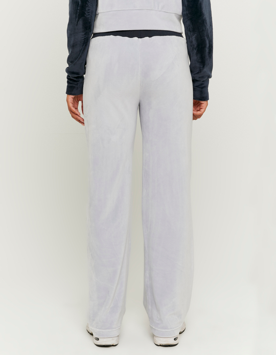 TALLY WEiJL, Pantaloni Jogger In Velluto Blu for Women